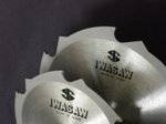 Fiber cement cut blades