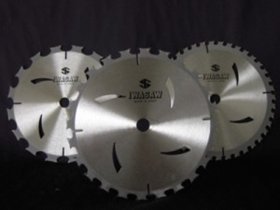 Circular saw blade for wood